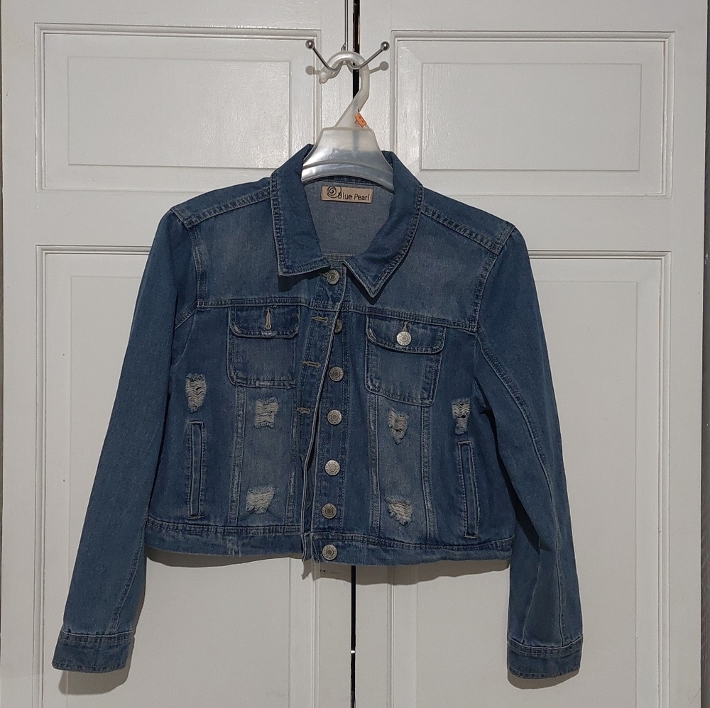 Crop Top Denim Jacket